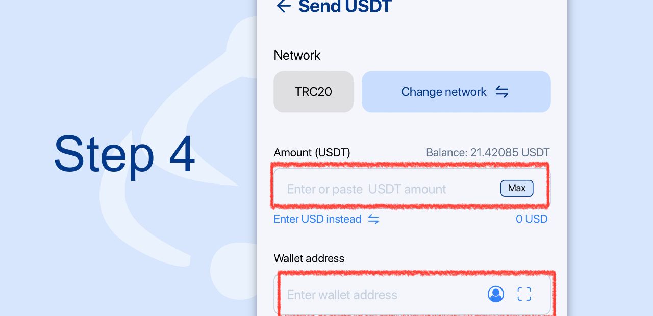 How to Send Bitcoin, Ethereum, USDT and other Cryptocurrencies